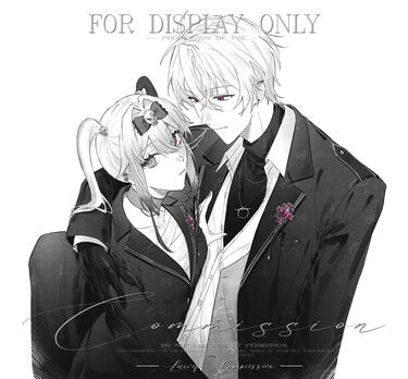 γ bust up β +bnw coloring γ